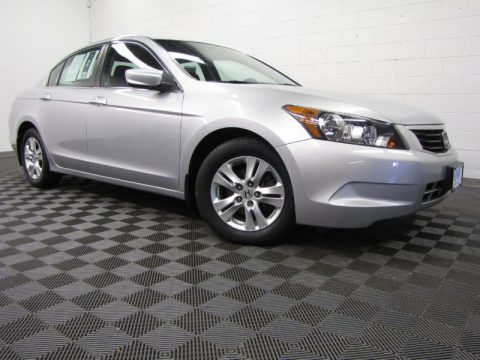 Alabaster Silver Metallic Honda Accord LX-P Sedan.  Click to enlarge.