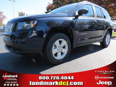True Blue Pearl Jeep Compass Sport.  Click to enlarge.