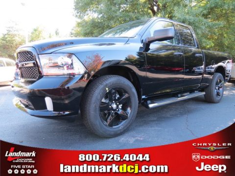 Black Ram 1500 Express Quad Cab.  Click to enlarge.