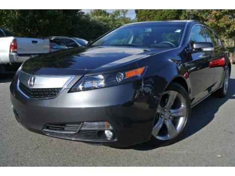 Graphite Luster Metallic Acura TL 3.7 SH-AWD Technology.  Click to enlarge.