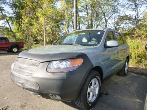 Natural Khaki Green Hyundai Santa Fe GLS.  Click to enlarge.