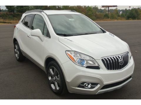 White Pearl Tricoat Buick Encore Convenience.  Click to enlarge.