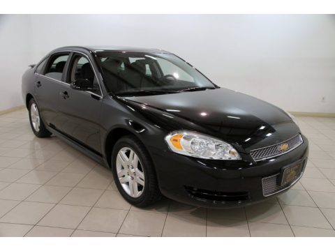 Black Chevrolet Impala LT.  Click to enlarge.