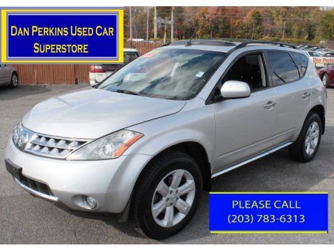 Brilliant Silver Metallic Nissan Murano SL AWD.  Click to enlarge.