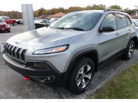 Billet Silver Metallic Jeep Cherokee Trailhawk 4x4. Click to enlarge. Billet Silver Metallic Jeep Cherokee Trailhawk 4x4. Click to enlarge.