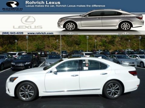 Starfire Pearl Lexus LS 460 AWD.  Click to enlarge.