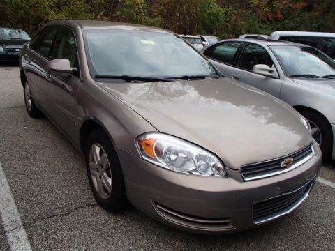 Amber Bronze Metallic Chevrolet Impala LS.  Click to enlarge.
