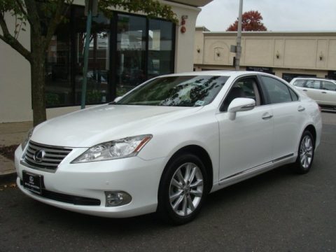 Starfire White Pearl Lexus ES 350.  Click to enlarge.