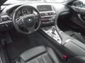  Black Nappa Leather Interior BMW 6 Series #8