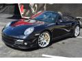 Front 3/4 View of 2011 Porsche 911 Turbo S Cabriolet #1