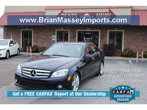 Capri Blue Metallic Mercedes-Benz C 300 Sport 4Matic.  Click to enlarge.