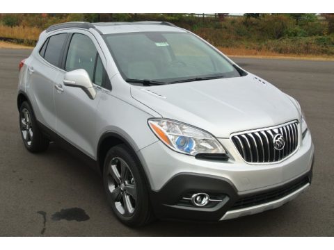 Quicksilver Metallic Buick Encore Leather.  Click to enlarge.