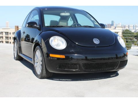 Black Volkswagen New Beetle 2.5 Coupe.  Click to enlarge.