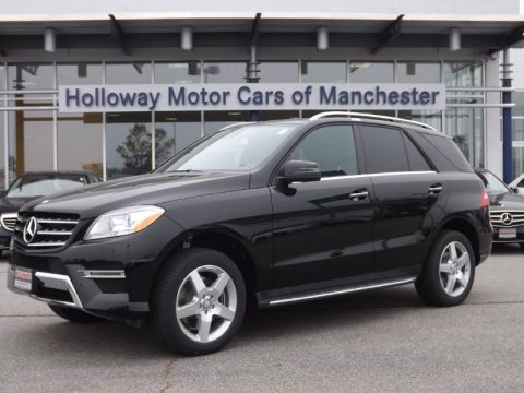 Black Mercedes-Benz ML 350 4Matic.  Click to enlarge.