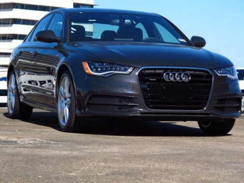 Oolong Gray Metallic Audi A6 3.0T quattro Sedan.  Click to enlarge.