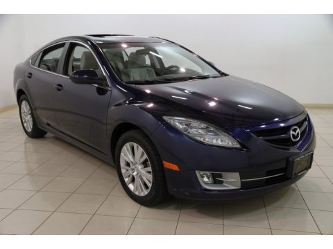 Kona Blue Mica Mazda MAZDA6 i Touring Sedan.  Click to enlarge.