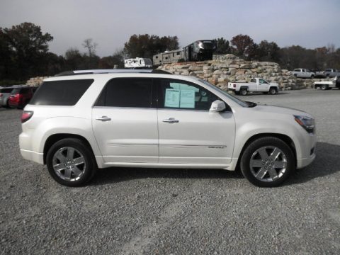 White Diamond Tricoat GMC Acadia Denali.  Click to enlarge.
