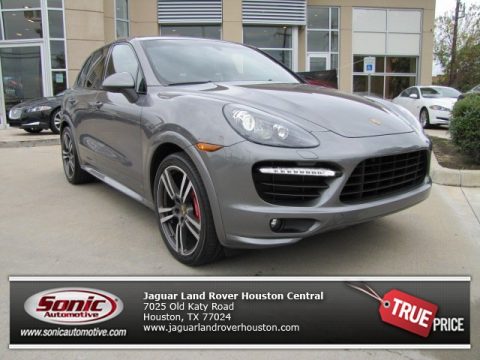 Meteor Grey Metallic Porsche Cayenne GTS.  Click to enlarge.