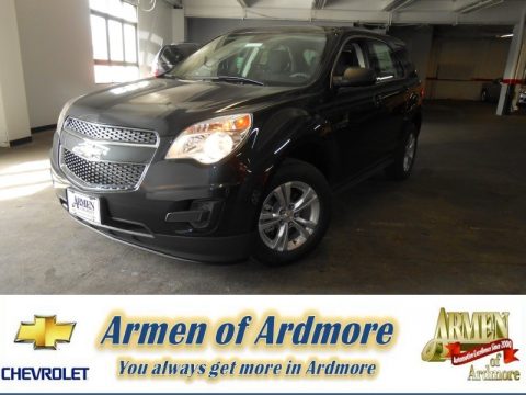 Ashen Gray Metallic Chevrolet Equinox LS.  Click to enlarge.