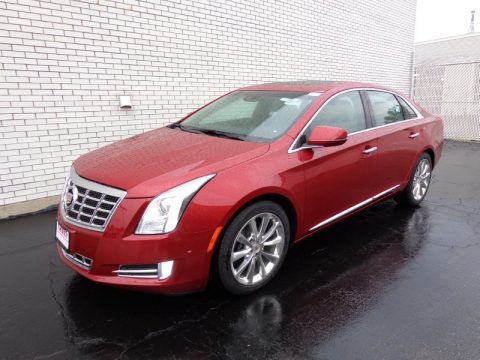 Crystal Red Tincoat Cadillac XTS Luxury FWD.  Click to enlarge.