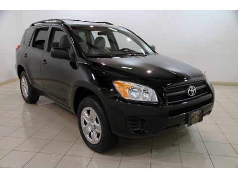 Black Toyota RAV4 I4 4WD.  Click to enlarge.