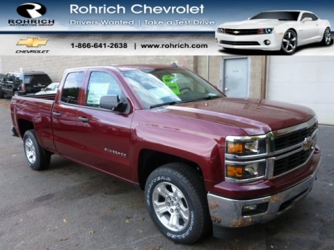 Deep Ruby Metallic Chevrolet Silverado 1500 LTZ Z71 Double Cab 4x4. Click to enlarge. Deep Ruby Metallic Chevrolet Silverado 1500 LTZ Z71 Double Cab 4x4. Click to enlarge.