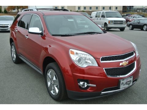 Crystal Red Tintcoat Chevrolet Equinox LTZ.  Click to enlarge.