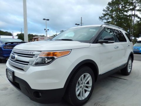 White Platinum Ford Explorer XLT. Click to enlarge. White Platinum Ford Explorer XLT. Click to enlarge.