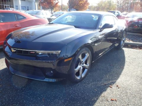 Black Chevrolet Camaro LT/RS Coupe.  Click to enlarge.
