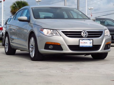 White Gold Metallic Volkswagen CC Sport.  Click to enlarge.