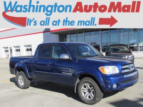 Spectra Blue Mica Toyota Tundra SR5 Double Cab 4x4.  Click to enlarge.