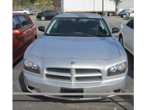 Bright Silver Metallic Dodge Charger SE.  Click to enlarge.