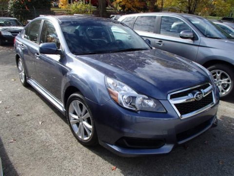 Twilight Blue Metallic Subaru Legacy 2.5i Premium.  Click to enlarge.