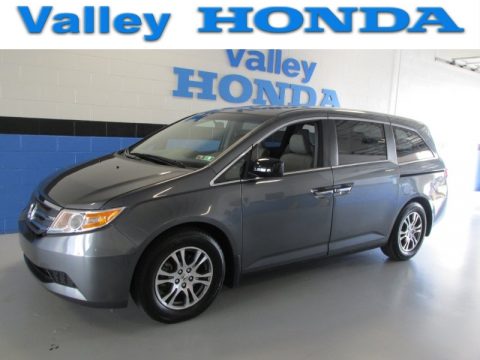Polished Metal Metallic Honda Odyssey EX-L.  Click to enlarge.