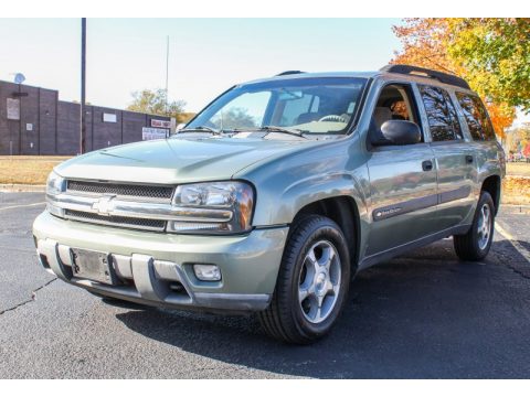 Silver Green Metallic Chevrolet TrailBlazer EXT LS 4x4.  Click to enlarge.