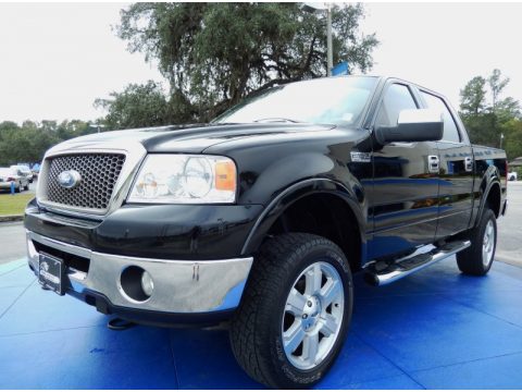 Black Ford F150 Lariat SuperCrew 4x4.  Click to enlarge.