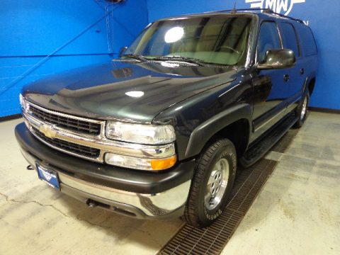 Dark Gray Metallic Chevrolet Suburban 1500 LT 4x4.  Click to enlarge.