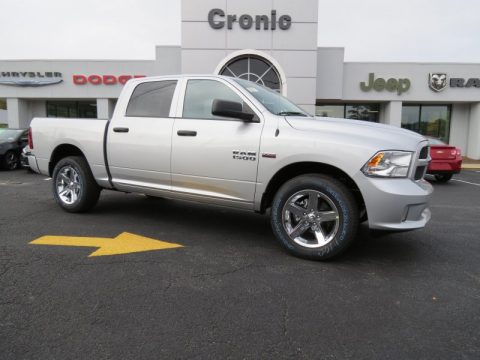 Bright Silver Metallic Ram 1500 Express Crew Cab.  Click to enlarge.