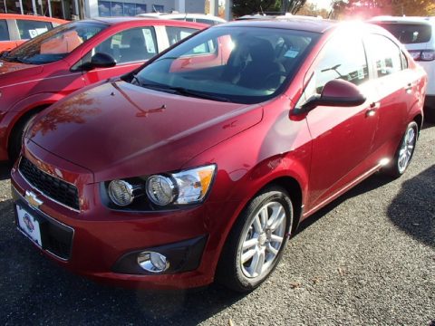 Crystal Red Tintcoat Chevrolet Sonic LT Sedan. Click to enlarge. Crystal Red Tintcoat Chevrolet Sonic LT Sedan. Click to enlarge.