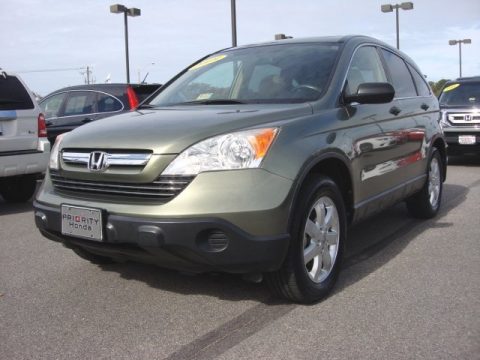 Green Tea Metallic Honda CR-V EX.  Click to enlarge.