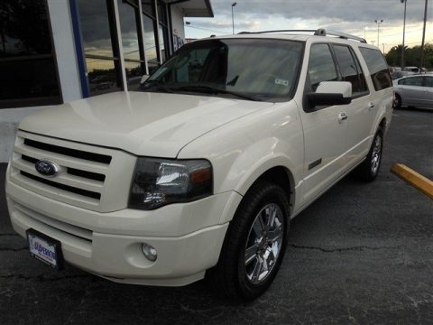 White Suede Ford Expedition EL Limited. Click to enlarge. White Suede Ford Expedition EL Limited. Click to enlarge.