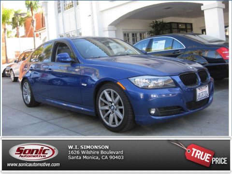 Montego Blue Metallic BMW 3 Series 328i Sedan.  Click to enlarge.