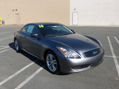 Graphite Shadow Infiniti G 37 Convertible.  Click to enlarge.