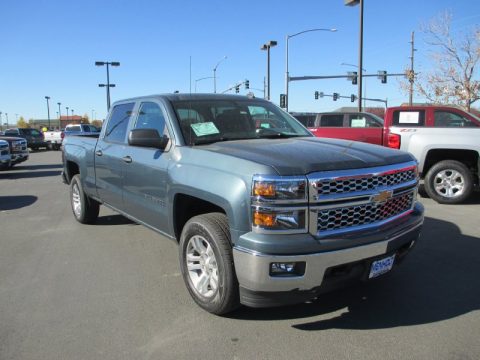 Blue Granite Metallic Chevrolet Silverado 1500 LT Crew Cab 4x4. Click to enlarge. Blue Granite Metallic Chevrolet Silverado 1500 LT Crew Cab 4x4. Click to enlarge.