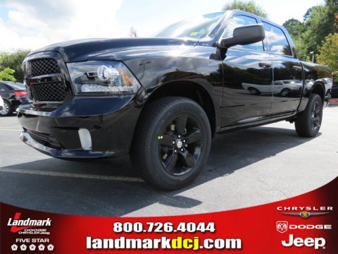 Black Ram 1500 Express Crew Cab.  Click to enlarge.