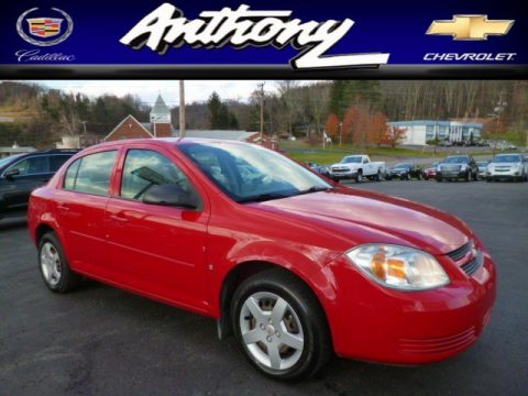 Victory Red Chevrolet Cobalt LS Sedan.  Click to enlarge.