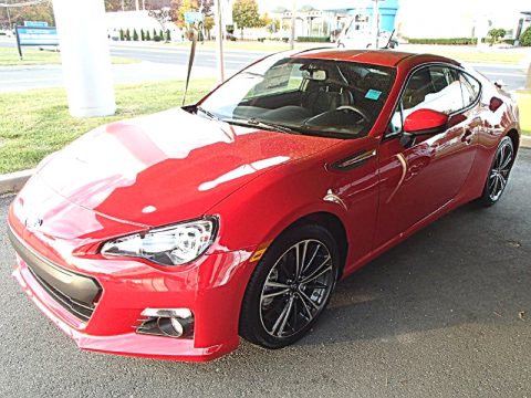 Lightning Red Subaru BRZ Limited.  Click to enlarge.