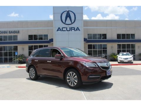 Dark Cherry Pearl Acura MDX Technology.  Click to enlarge.