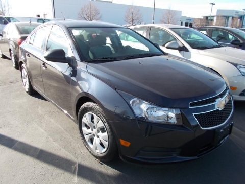 Blue Ray Metallic Chevrolet Cruze LS.  Click to enlarge.