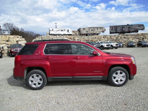 Crystal Red Tintcoat GMC Terrain SLE AWD. Click to enlarge. Crystal Red Tintcoat GMC Terrain SLE AWD. Click to enlarge.